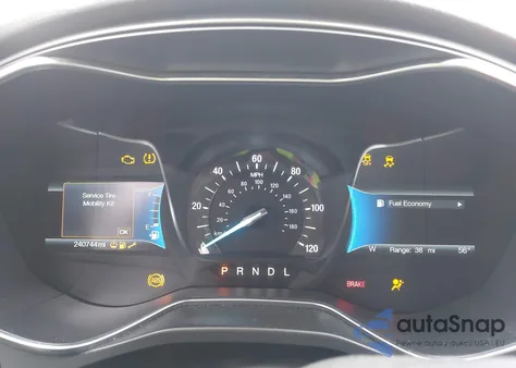 2018 Ford Fusion Hybrid S из США, поврежденный, VIN 3FA6P0UU7JR177087